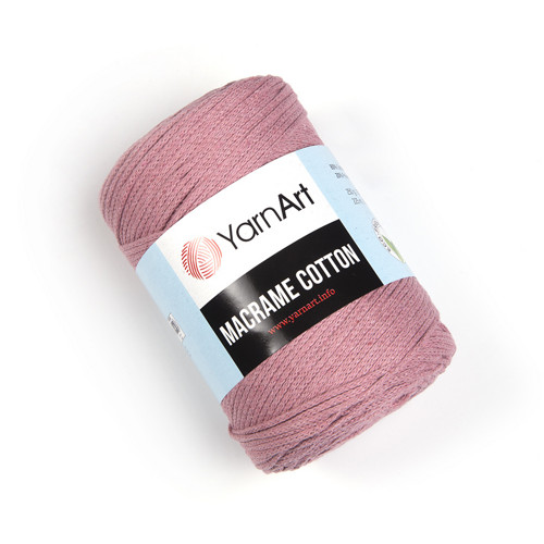 Příze Macrame Cotton - starorůžová — foto 1
