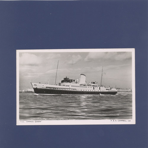 Loď T.S.S. EMPRESS QUEEN - pohlednice — foto 1