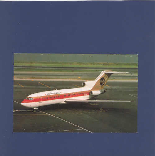 Letadlo Boeing 727-22 - pohlednice