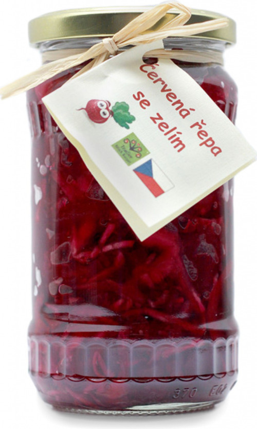 Červená řepa se zelím - přílohový salát 370ml