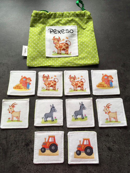 Textilní pexeso — foto 1