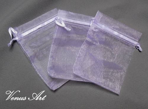 ORGANZA SÁČEK 9 x12 cm bílý