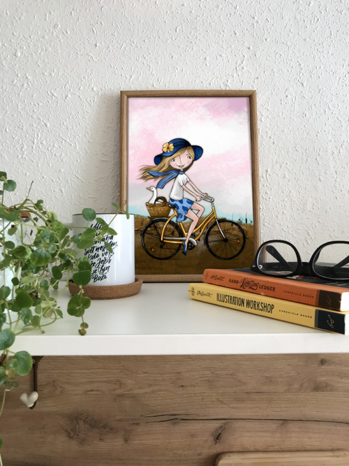 Obrázek Vivien na kole — foto 1