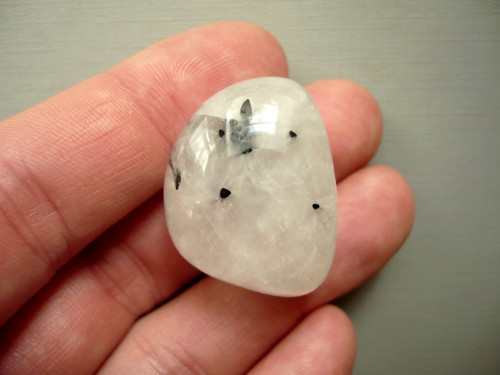 Troml. kámen – turmalín v křišťálu 31 mm, č.20f