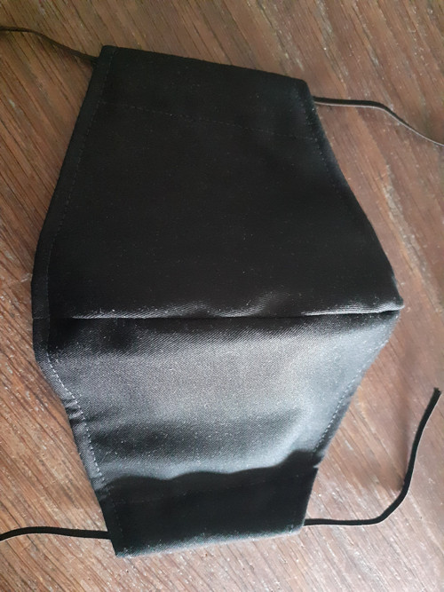 Pánská rouška černá — foto 1