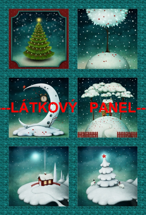 Bavlněný panel 20x30 cm — foto 1