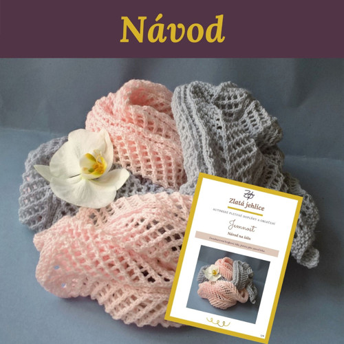 Jemnost - návod na šálu