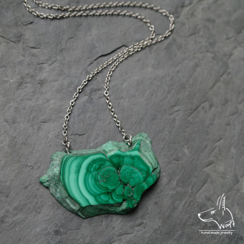 Malachitový talisman — foto 1