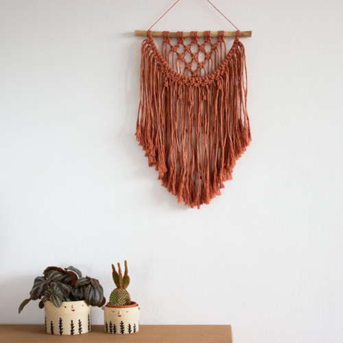 Cihlové macramé střední — foto 1