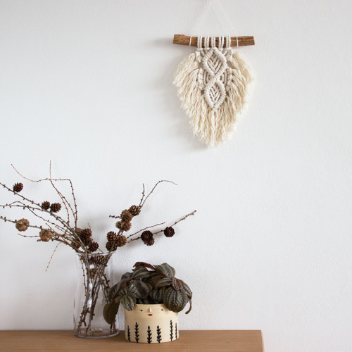 Macramé lístek — foto 1