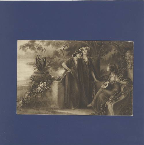 Nokturno - A. H. Schram - pohlednice