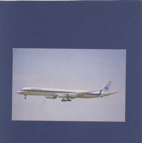 Letadlo McDonnell Douglas DC-8-63 - pohlednice