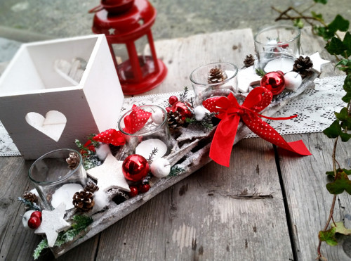 Adventní svícen podlouhlý — foto 1