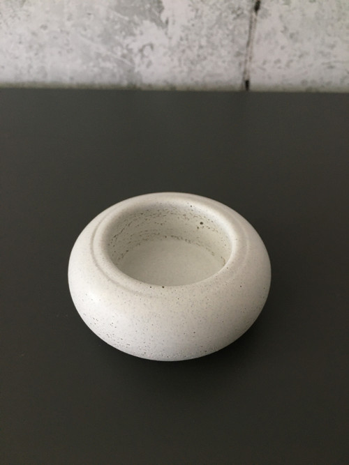 Minimalistický svícen BRUCON 1ks bílý — foto 1