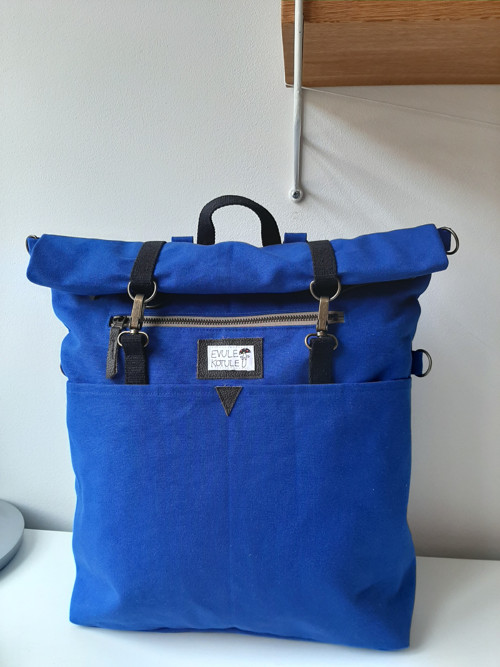 PENTABACKPACK - modrý a rolovací — foto 1