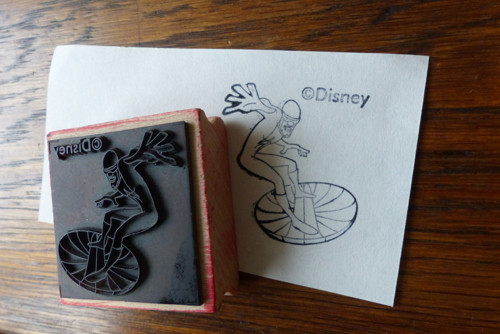 Dětské tiskátko, razítko Disney