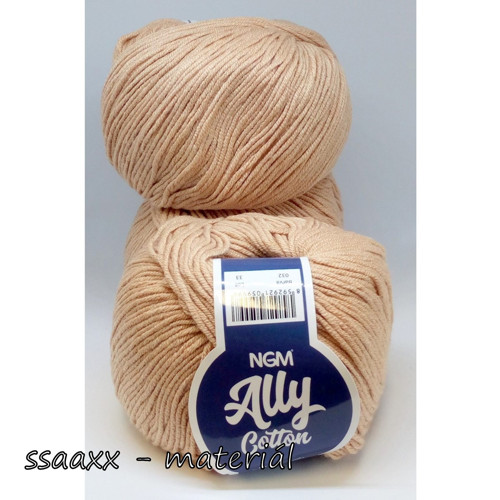 Příze Ally cotton ~ přírodní béžová 032