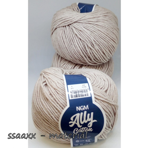 Příze Ally cotton ~ beton 004 — foto 1