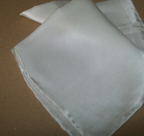 HEDVÁBNÝ ŠÁTEK 28x28 cm, Crepe Satin 12,5