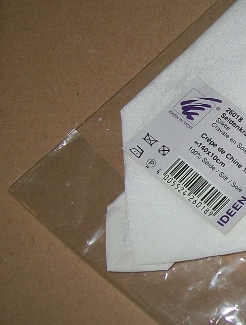 HEDVÁBNÁ KRAVATA Crepe de Chine 14