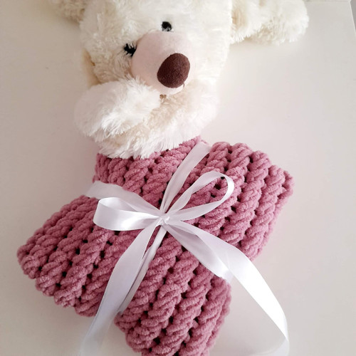 Moje první dečka Fluffy Pink