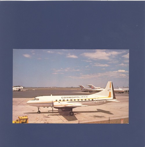 Letadlo Convair 440 - pohlednice