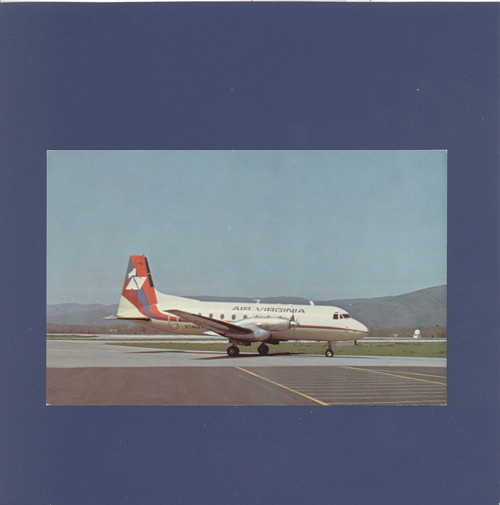 Letadlo British Aerospace HS-748 - pohlednice — foto 1