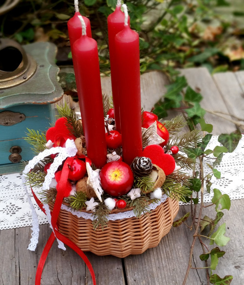 Adventní košík "Vánoce tradičně" — foto 1