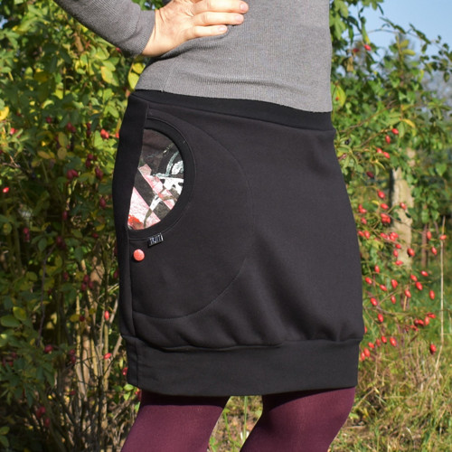 Hřejivá černá - L/XL — foto 1