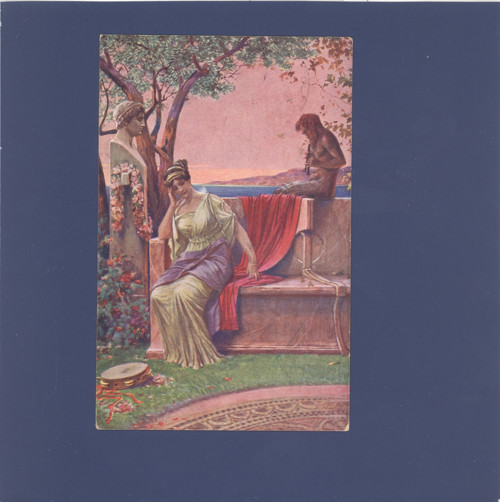 V Arkádii - pohlednice, celistvost