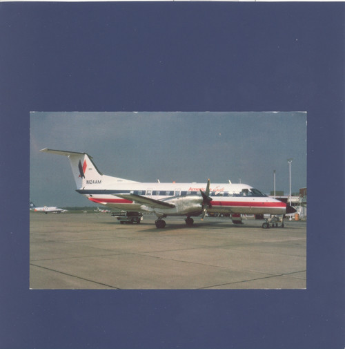 Letadlo Embraer 120 Brazilia - pohlednice