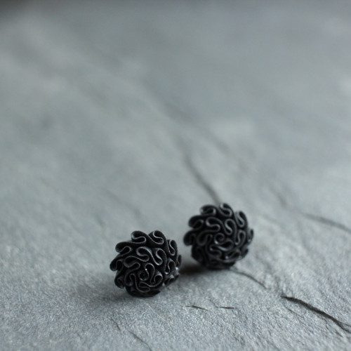 Náušnice Black — foto 1