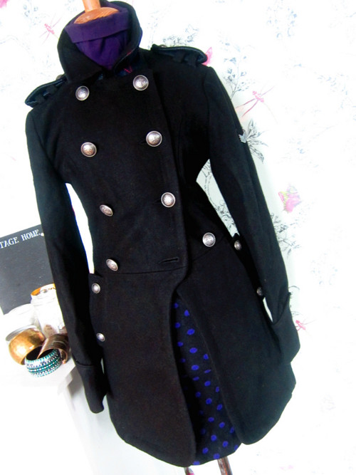 Stylový kabát army look — foto 1