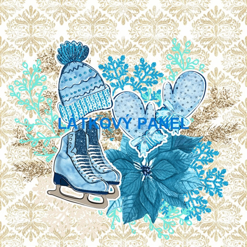 Bavlněný panel 20x20 cm