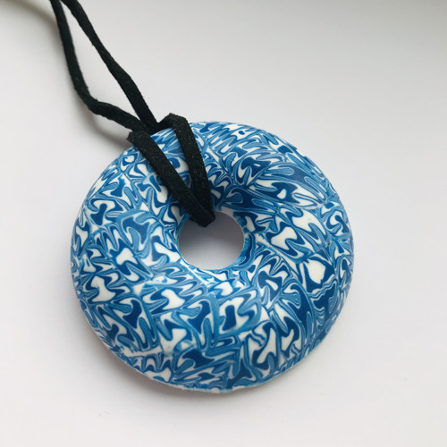 Výprodej náhrdelník mozaika donut