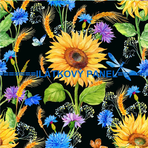 Bavlněný panel 25 x 25 cm — foto 1