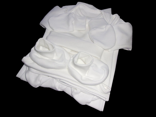 Large white - Velká soupravička do porodnice 56/62