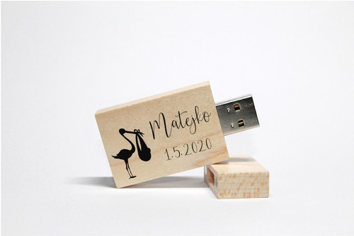 Drevené Usb_Naše Dieťatko