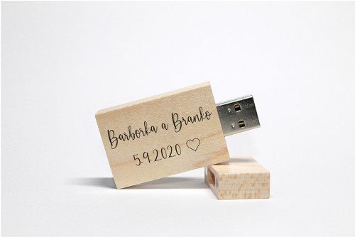 Drevené Usb_Príbeh Lásky — foto 1