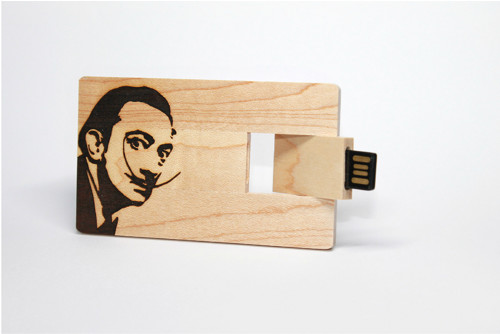 Drevené Usb_Salvador Dali