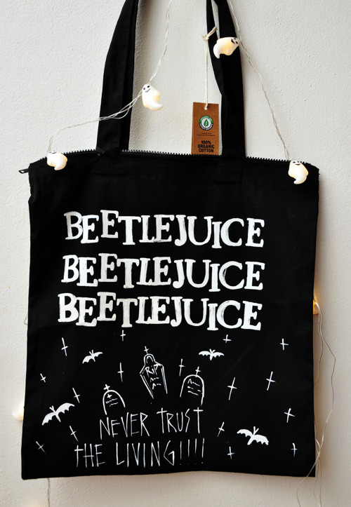 Plátěná taška- Beetlejuice — foto 1