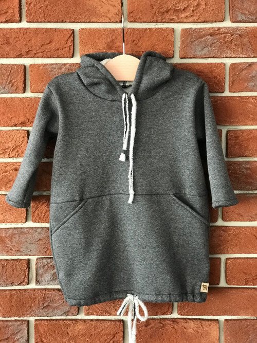 Teploučké šatičky/oversized mikinka — foto 1
