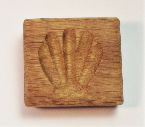 FORMIČKA na cukroví MUŠLE/PRACNA (dub) 7x6x3cm