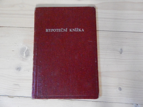 Hypoteční knížka z 50. let