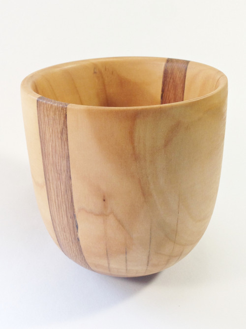 MISKA hluboká (třešeň/dub) ∅12x11cm