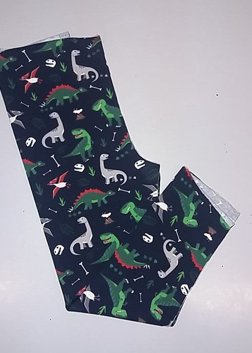 Elasťáčky, legíny vel.86 "Dino na černém "