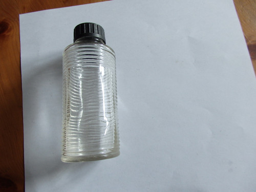 Vroubkovaná sklenička - SPOFA — foto 1