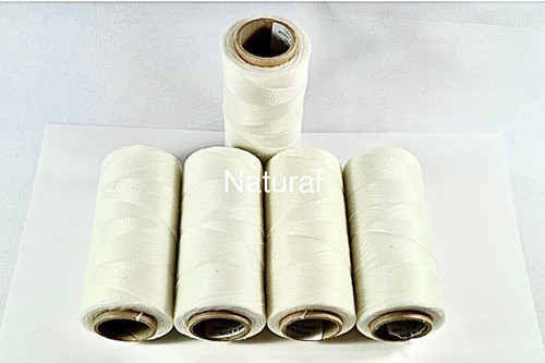 Mikromacramé LINHASITA natural celá cívka !0,5 mm!