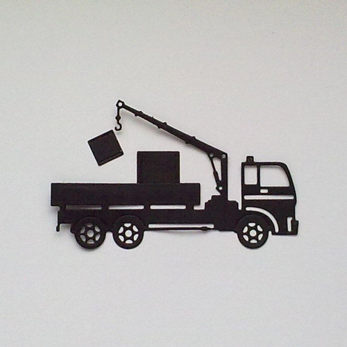 Výsek - Nákladní auto s jeřábem — foto 1