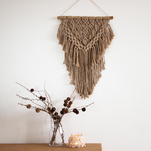 Pískové macramé větší — foto 1